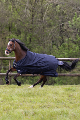 Turnout Rug Alpha Fleecelining Navy