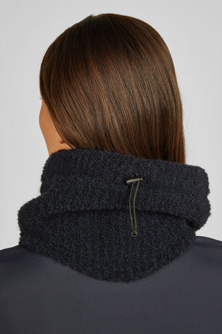 Schal Bouclé Heritage-25 Navy