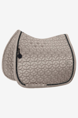 Saddle Pad Jewel Platinum-26 Pale Grey