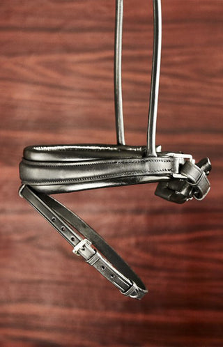 Träns Rundsydd Cassidy Svart/Silver