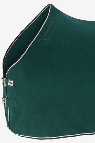 Fleecedækken Core Contrast Shetty Racinggreen