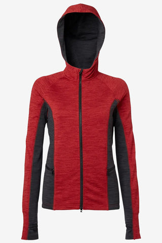 Fleece Hoodie Bella Red