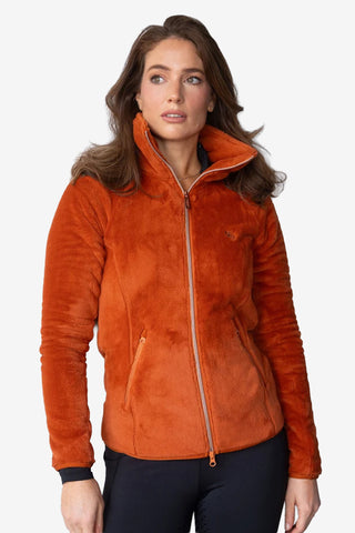 Fleecejacke Velvet Chestnut
