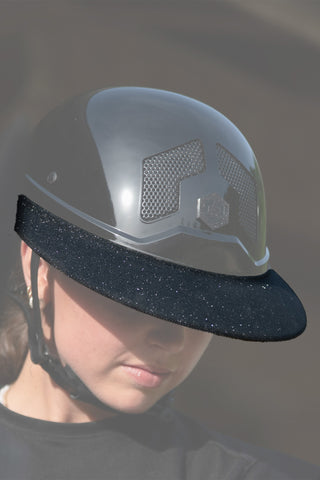 Poloskærm Angel Glitter Sort