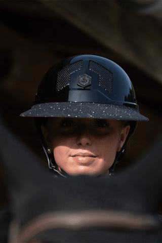 Poloskärm Angel Glitter Svart
