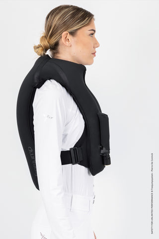 Airbag Plume Dames Zwart