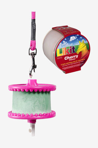 Godispakke LikIT Refill Kirsebær 650g + Holder