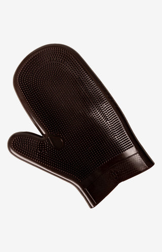 grooming handschuh Grooming Deluxe Gummi Grooming-Handschuh Braun – Svensk Ridsport