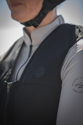Airbag Veiligheidsvest Zwart