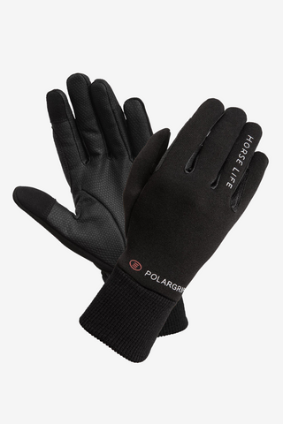 Polargrip Ridhandskar Svart