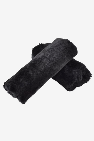 Frontspänneskydd Teddy Svart 2-pack