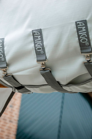 Amigo Ripstop Hoody Eksemtäcke Silver