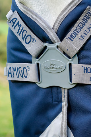 Amigo Regntäcke 1200D FieldSafe Plus 50g Navy/Grå