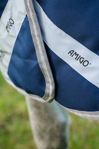 Amigo Regntäcke 1200D FieldSafe Plus 50g Navy/Grå