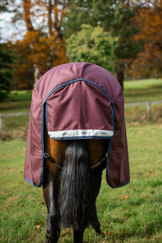 Regndækken Amigo 1200D Plus 0g Burgundy/Navy