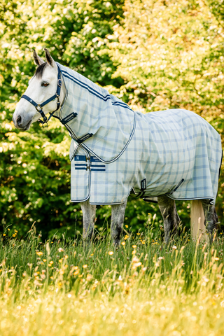 Flugtäcke Newmarket m.Hals Witney Navy