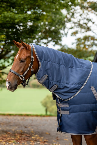 Rambo Stable Hood 100g Navy/ThunderGrey/Silver