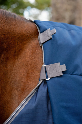 Rambo Stable Hood 100g Navy/ThunderGrey/Silver