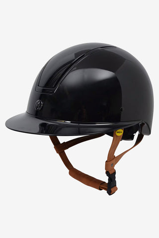 Ridhjälm Vision Mips Star Shiny Svart