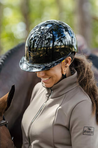 Vision Ridhjälm Mips Gem Shiny Svart