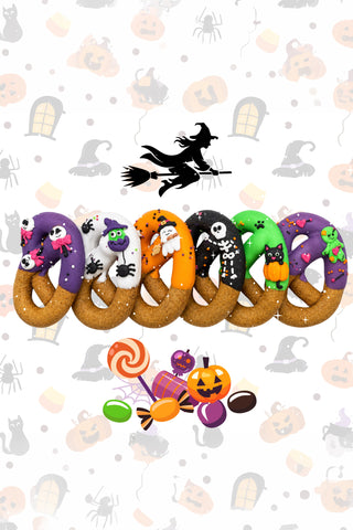 Horse Treats Pretzel Halloween 6-pack