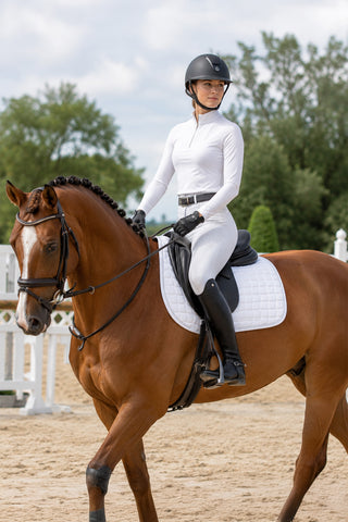 Jump Saddle Pad Dynamite White