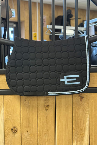 Hoppschabrak Octagon E-logga Svart/Blått/Glitter