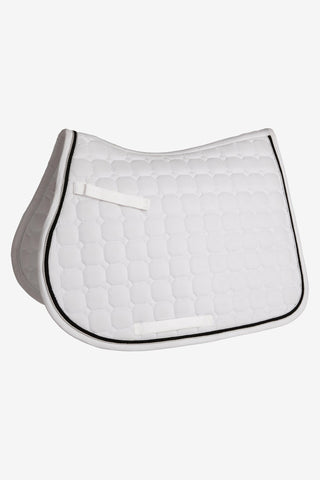 Jump Saddle Pad Octagon White