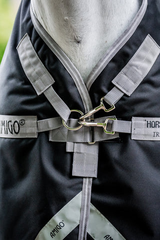 Amigo Regntäcke 1200D Plus 100g Svart/Titan Grey