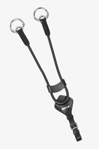 Kort Martingal Elastisk Svart/Silver