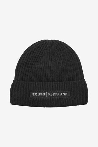 KLHelge Stickad Mössa Svart
