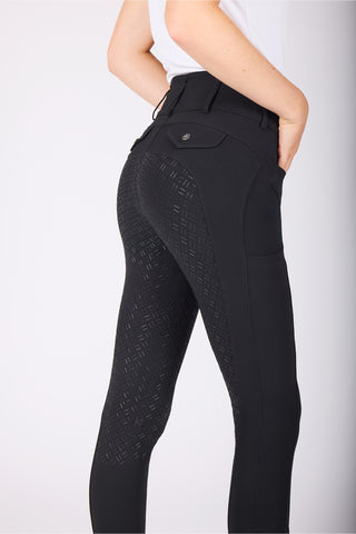 KLKimi A Ridbyxor Full Grip Svart