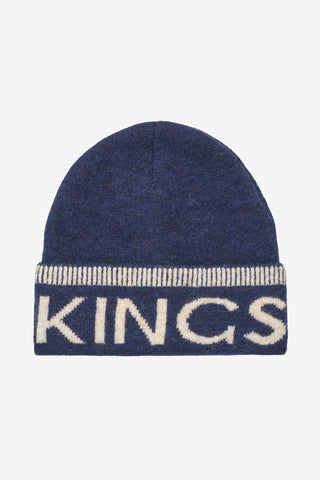 Stickad Mössa KLallison Evening Blue