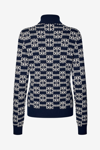 KLannabella Knitted Sweater Evening Blue