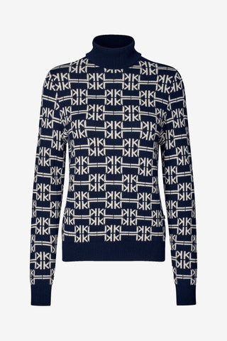 KLannabella Knitted Sweater Evening Blue