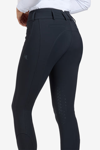 KLkira H Ridbyxor Knä Grip Navy