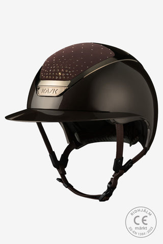 Ridhjälm Star Lady Pure Shine Brun Swarovski Passage Greige