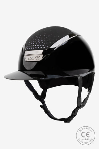 Ridhjälm Star Lady Pure Shine Svart Passage Graphite