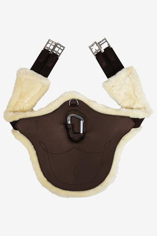 Anatomisk Stud Magplatta Fårskinn Brun