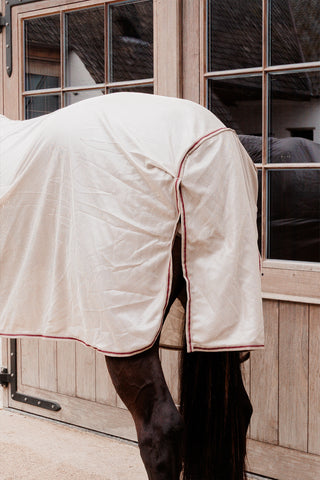 Fly Rug Mesh with Belly Plate Beige