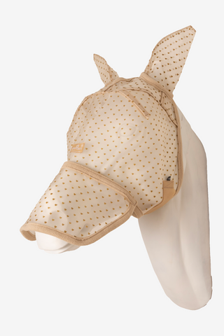 Fluehætte Hjerte Ører + Næse Beige