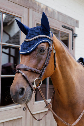 Huva Wellington Diamond Rope Navy