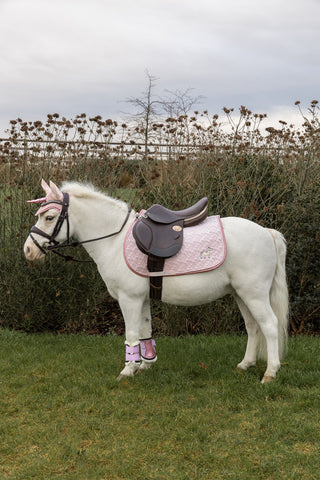 Kentucky Huva Wellington Unicorn Glitter Ljusrosa
