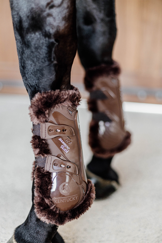 Senskydd Bamboo Fårskinn Brun/Brun