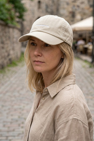 Casquette Maman Poney Sable