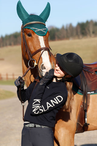 KLNalin Stickad Polotröja