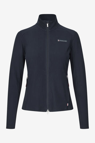 Classic Ladies Polar Fleece Pullover Navy