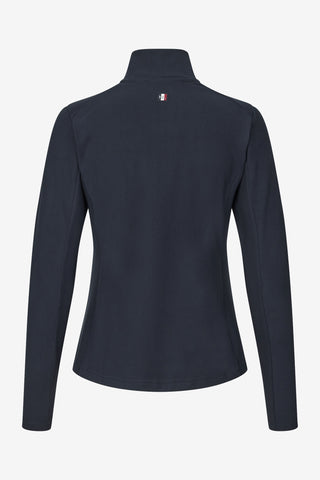 Classic Ladies Polar Fleece Pullover Navy