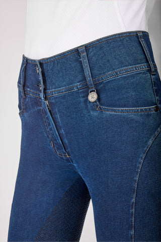 Kingsland KLKayce Ridebukser Jeans H Full Grip Navy