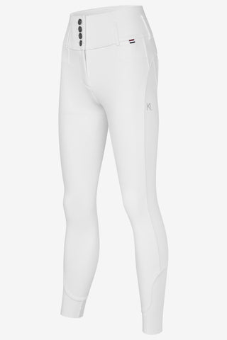 Ridbyxor KLKhloe X Hög Midja Full Grip Vit